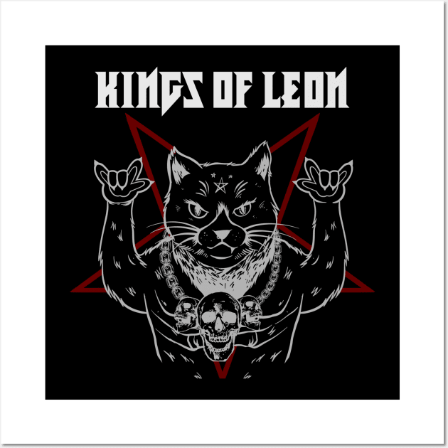 KINGS OF LEON MERCH VTG Wall Art by rackoto